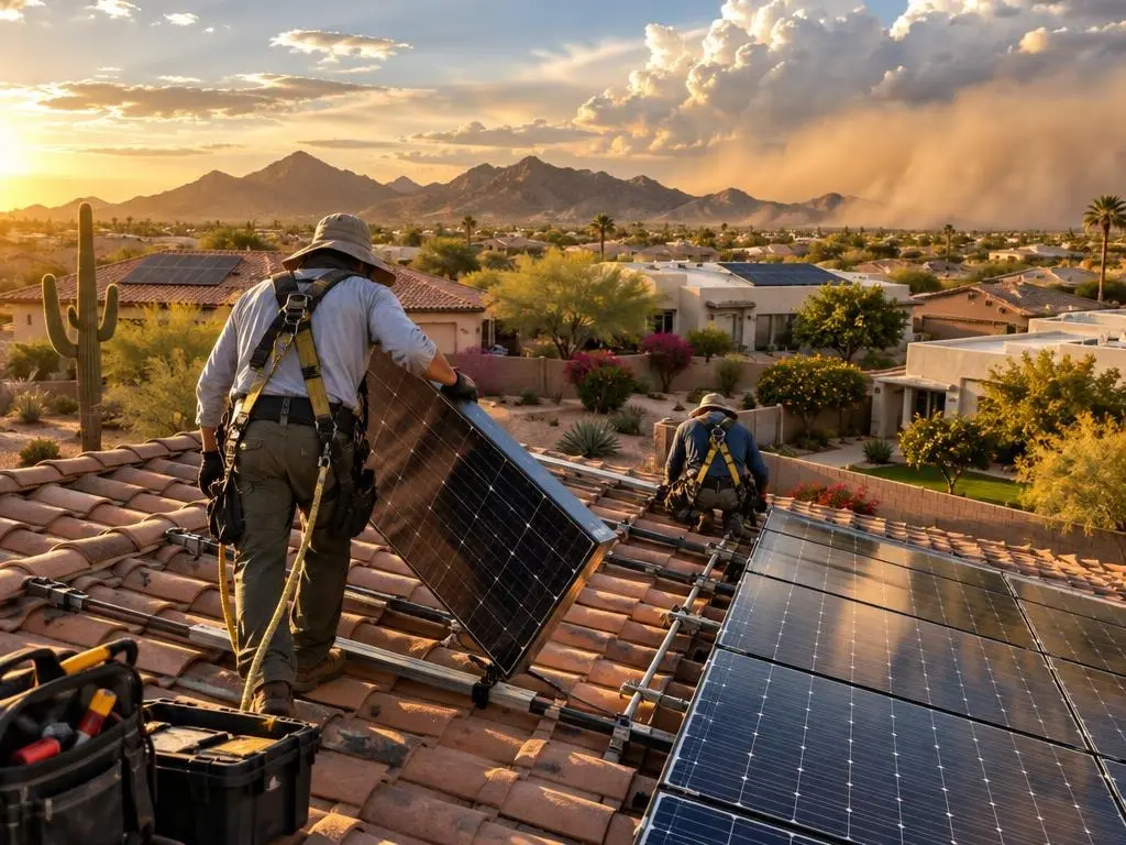 Solar Panel Removal & Reinstall in Phoenix, AZ
