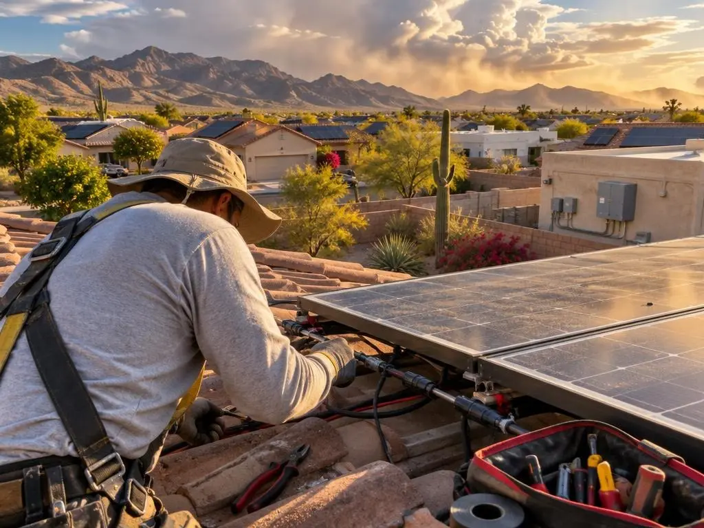 Solar Wiring Repair in Phoenix, AZ